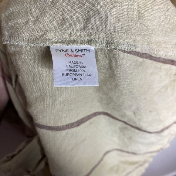 Pyne‎ & Smith The Linen Shirtdress No. 39 in Valletta Stripe XS - Picture 10 of 10